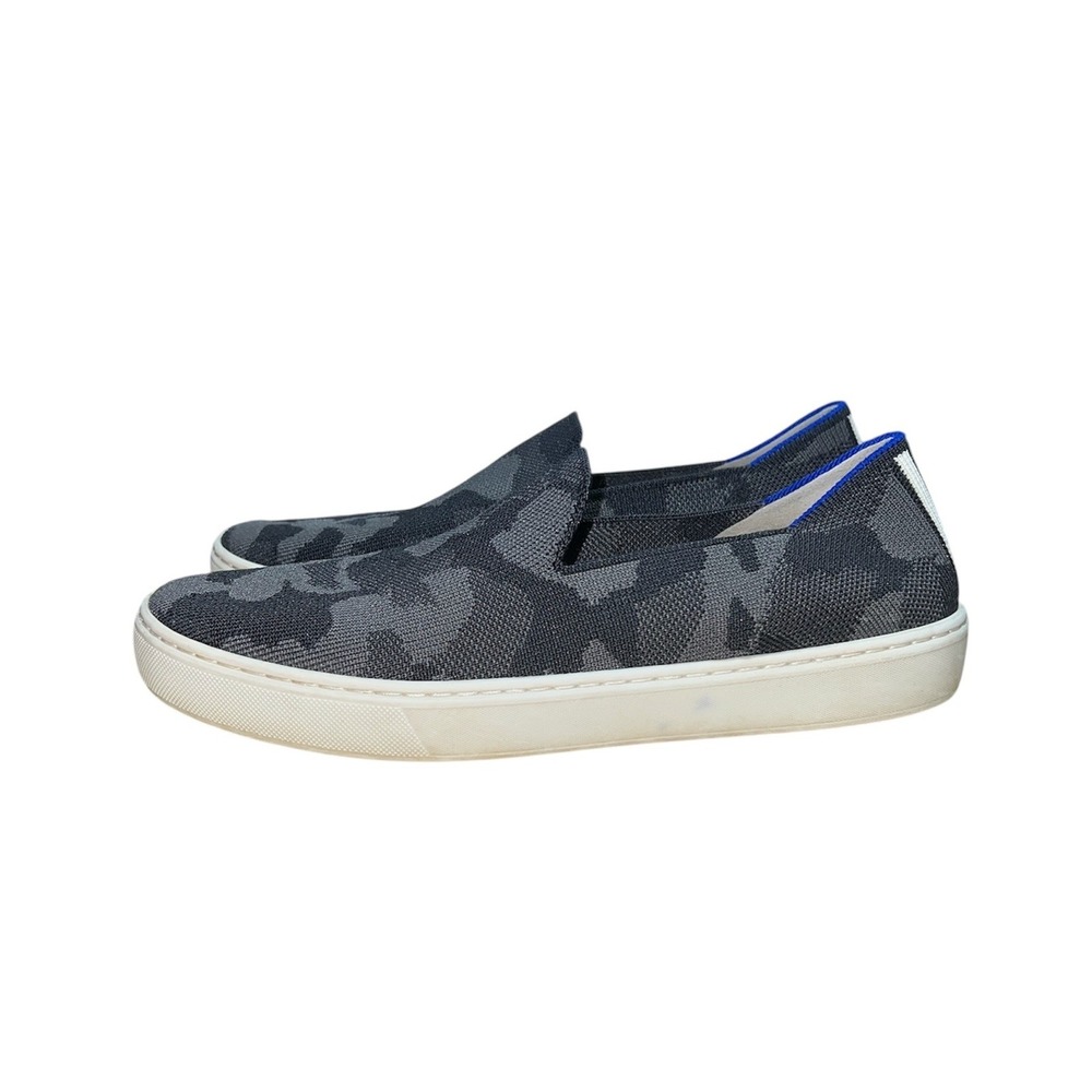 ROTHYS Camo Knit Slip On Sneakers Women's Size 8.5 Casual Shoes Walking - Picture 1 of 11